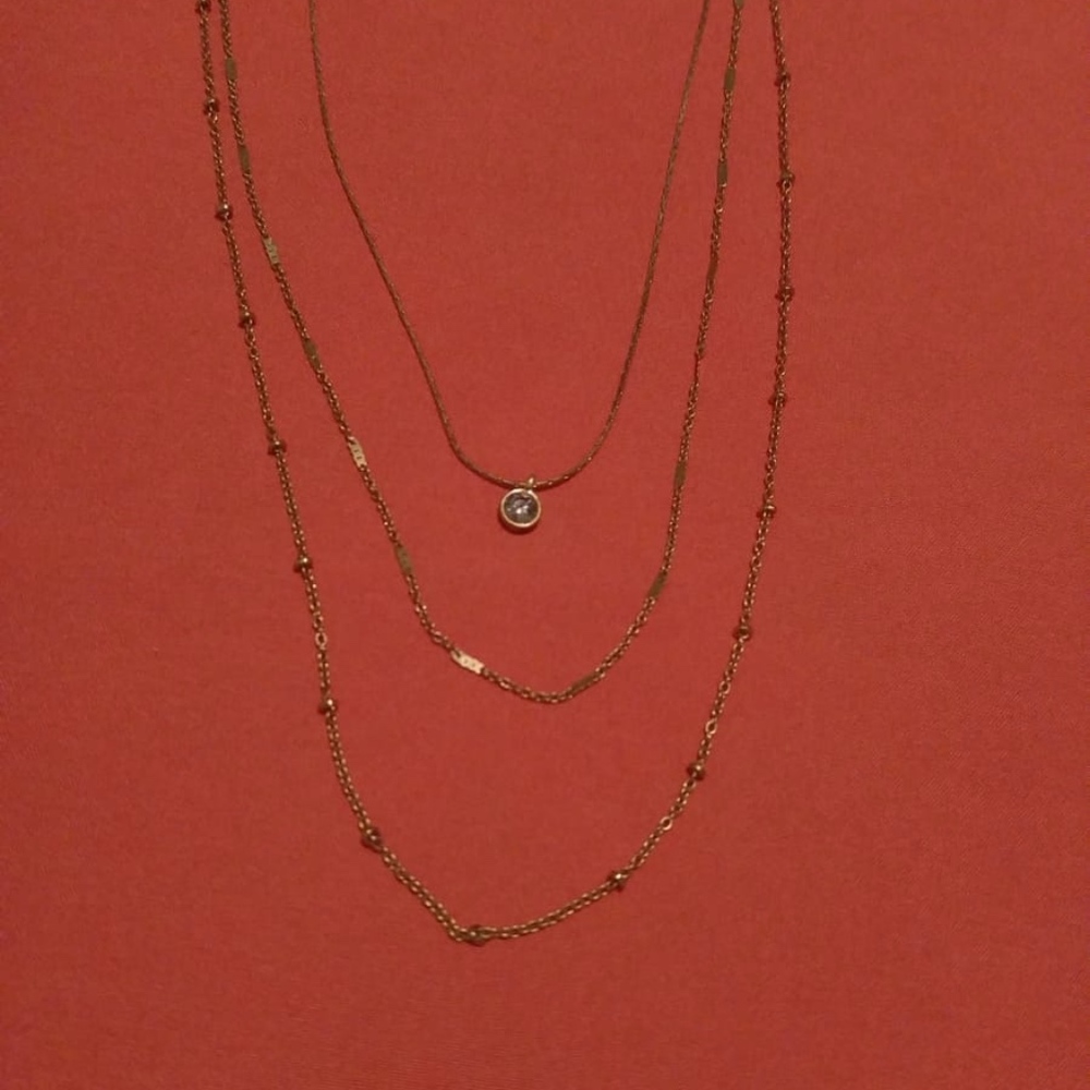 Layered Pendent Necklace